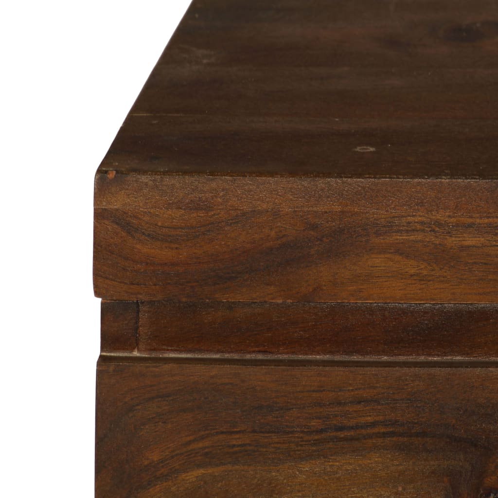 vidaXL Cufăr depozitare, lemn masiv de acacia, 120x35x40 cm, maro