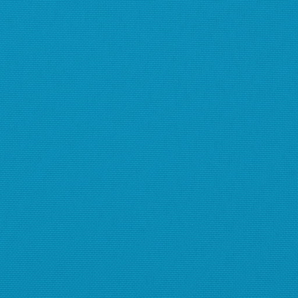 vidaXL Pernă de paleți, albastru, 50x40x12 cm, material textil