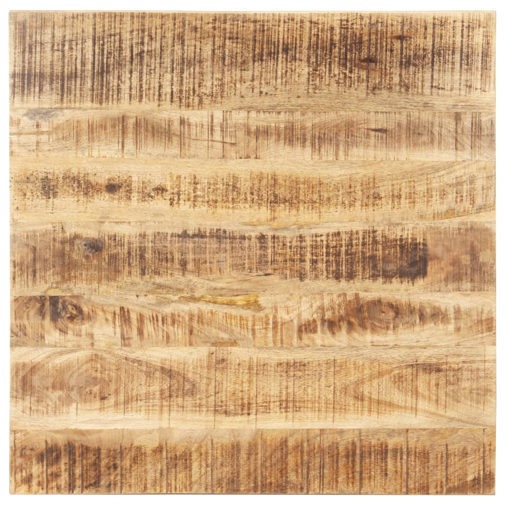 vidaXL Blat de masă, 80 x 80 cm, lemn masiv de mango, 25-27 mm
