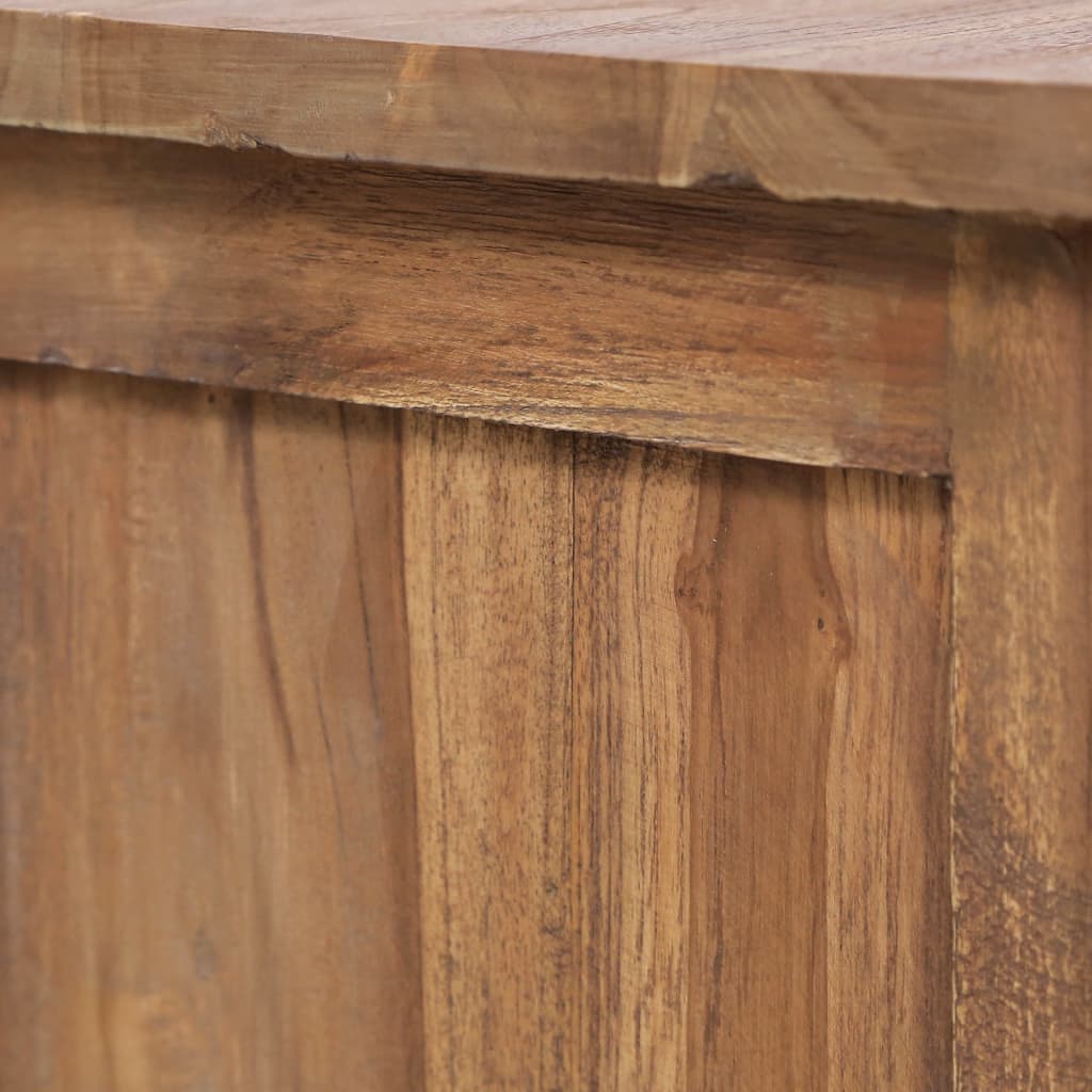 vidaXL Dulap lateral, 60 x 30 x 60 cm, lemn masiv de tec