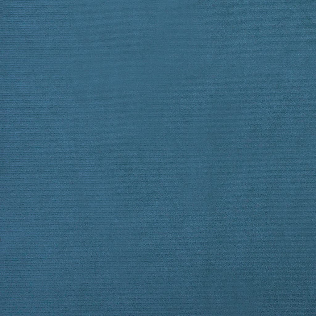vidaXL Pat de câini, albastru, 90x53x30 cm, catifea