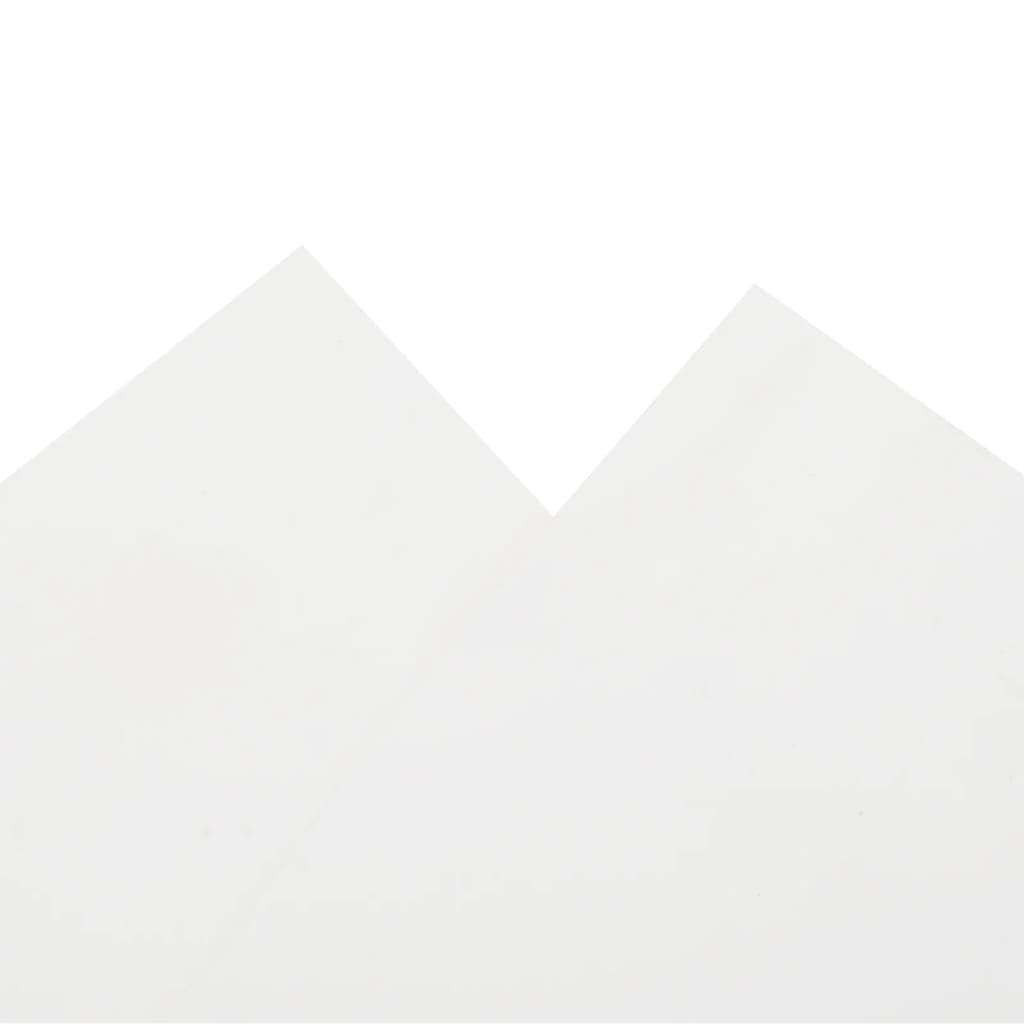 vidaXL Prelată, alb, 1,5x6 m, 650 g/m²