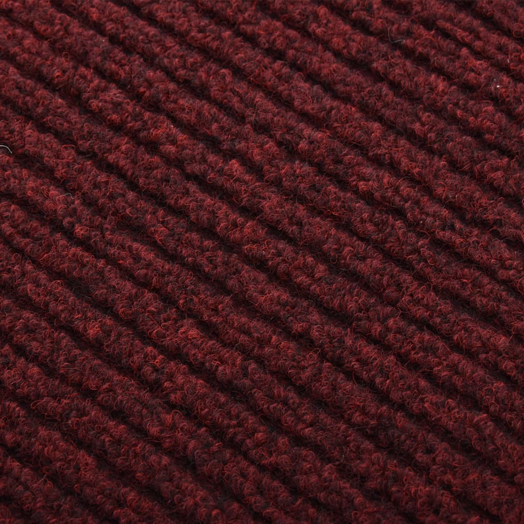 vidaXL Covor traversă de captare murdărie, roșu bordo, 100x500 cm