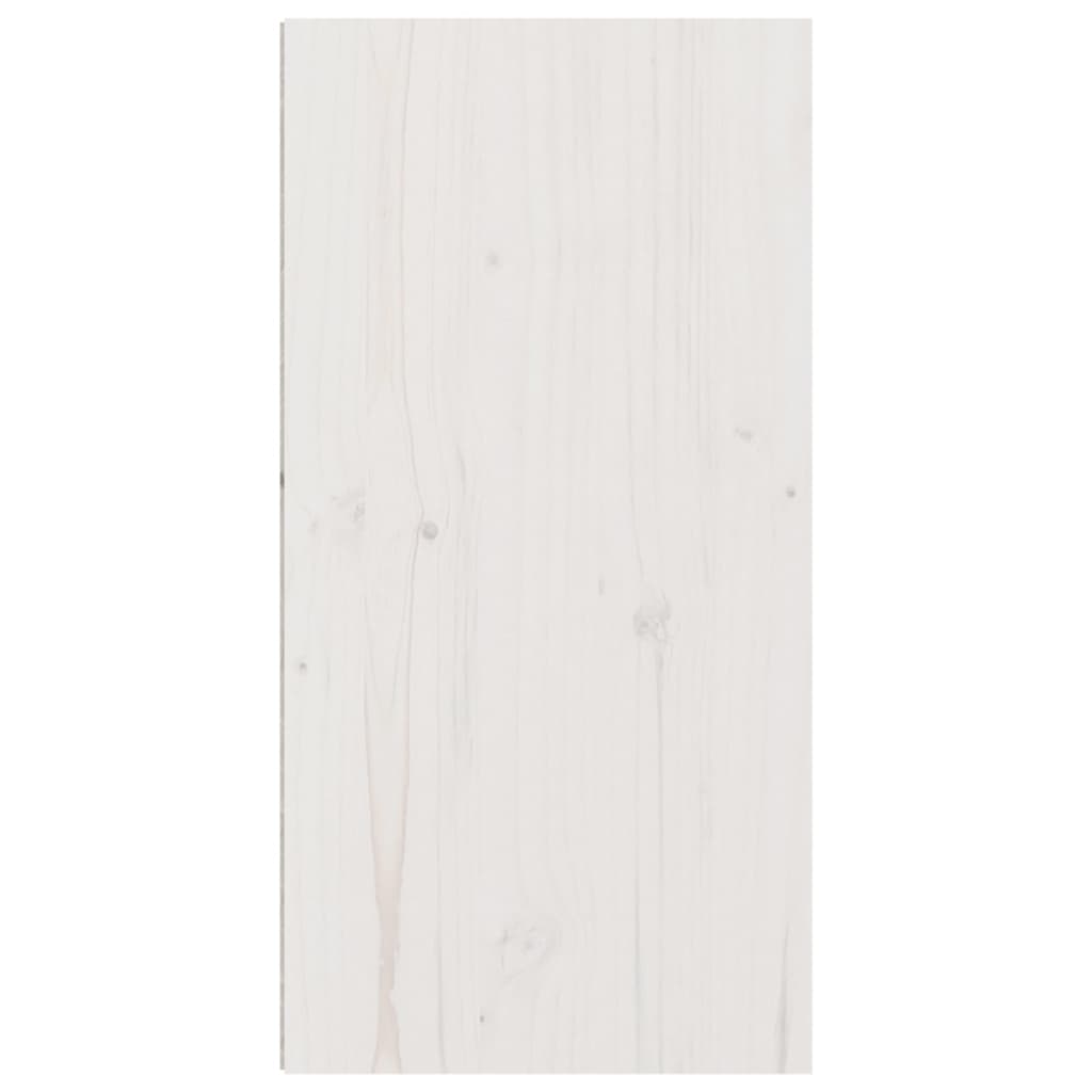 vidaXL Dulap de perete, alb, 30x30x60 cm, lemn masiv de pin