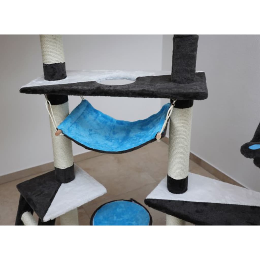 Kerbl Ansamblu pisici Creativ, albastru, 150 cm, 81505