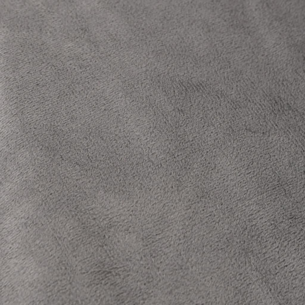vidaXL Pătură grea cu husă, gri, 200x200 cm, 13 kg, textil