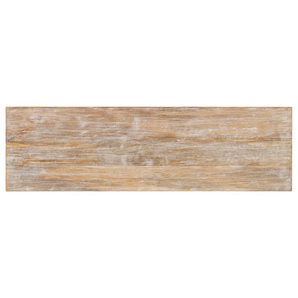 vidaXL Masă consolă, 100x30x75 cm, lemn masiv de mango