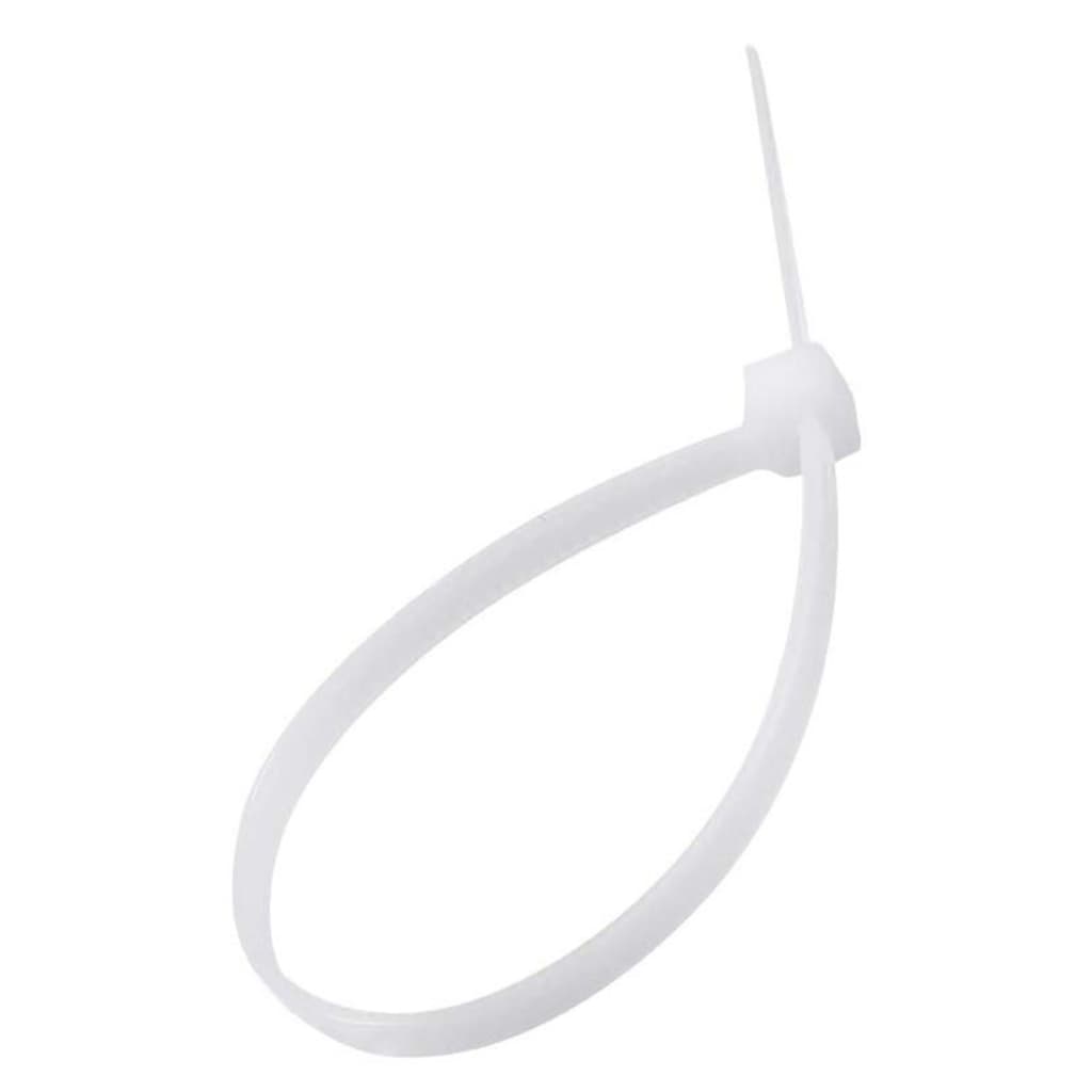 vidaXL Coliere fixare cablu, 100 buc., 15 cm