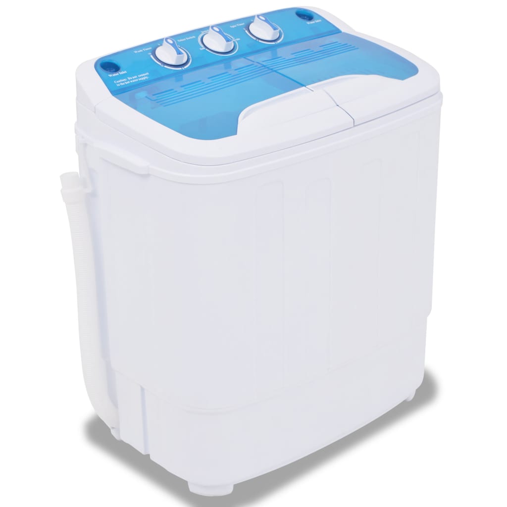 vidaXL Mașină de spălat mini, cuvă dublă, 5,6 kg