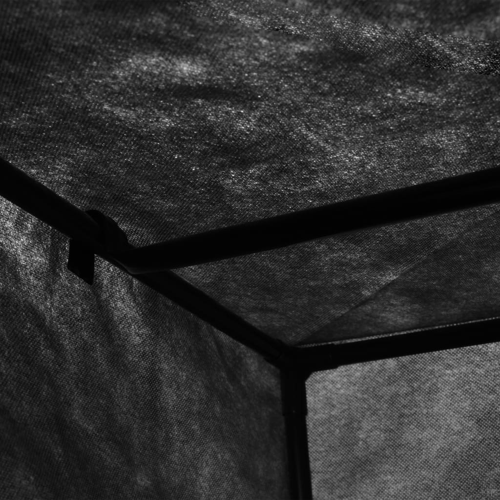 vidaXL Șifonier, negru, 75 x 50 x 160 cm