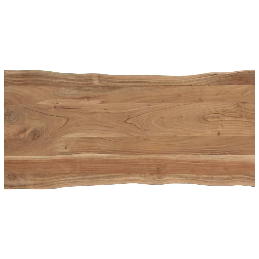 vidaXL Masă de bucătărie, 120 x 58 x 76 cm, lemn masiv de acacia