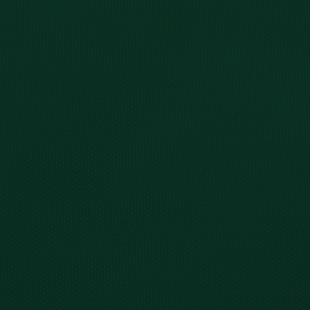 vidaXL Parasolar, verde închis, 3,6x3,6 m, țesătură oxford, pătrat