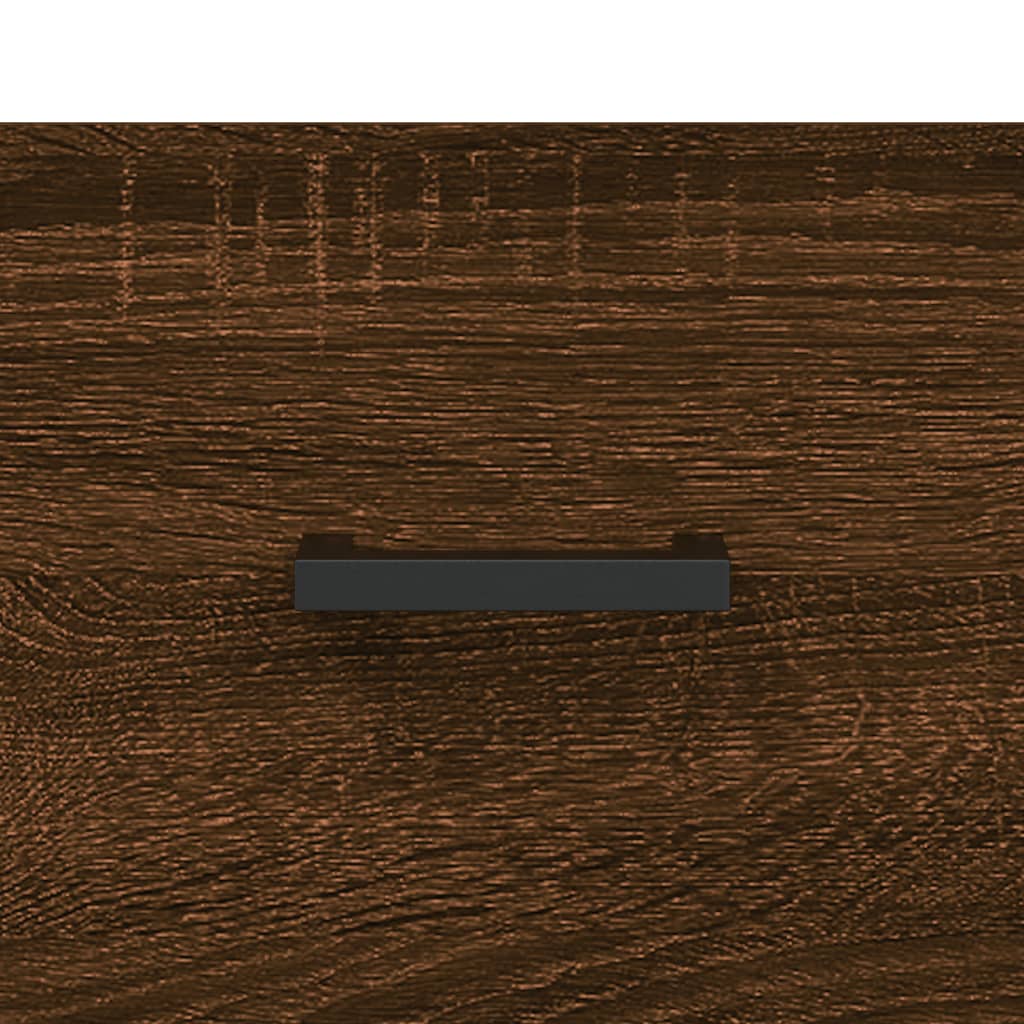 vidaXL Dulap înalt, stejar maro, 69,5x31x115 cm, lemn prelucrat