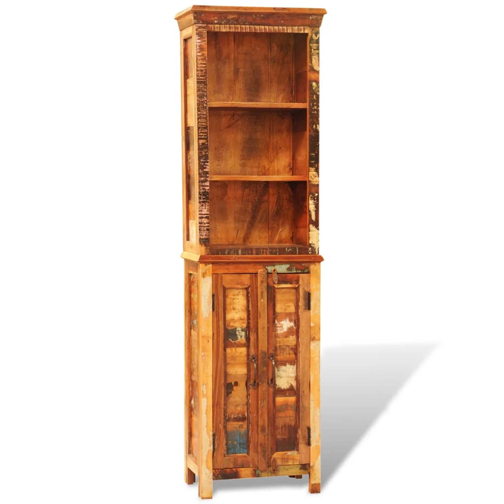 vidaXL Bibliotecă din lemn masiv reciclat, vintage