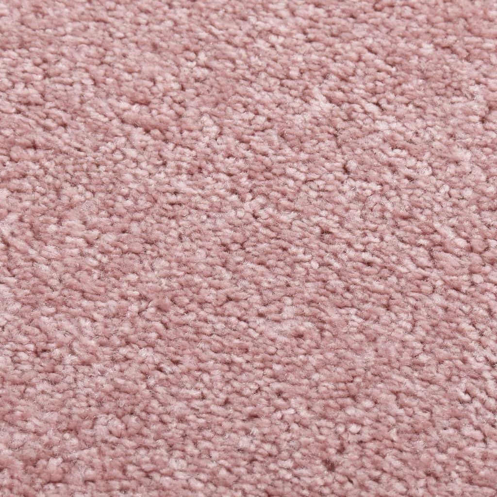 vidaXL Covor cu fire scurte, roz, 120x170 cm