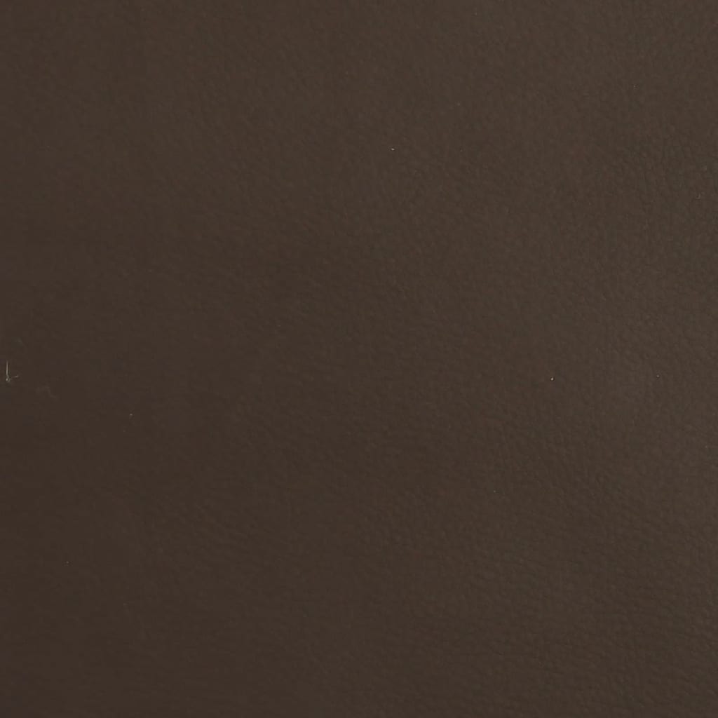 vidaXL Taburet, maro, 60x60x36 cm, piele ecologică