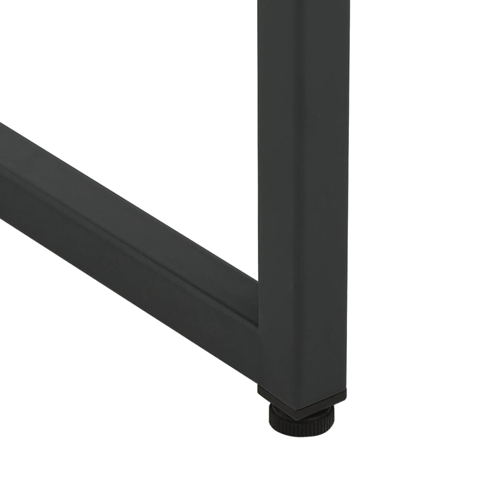 vidaXL Dulap înalt, negru, 80x35x135 cm, oțel