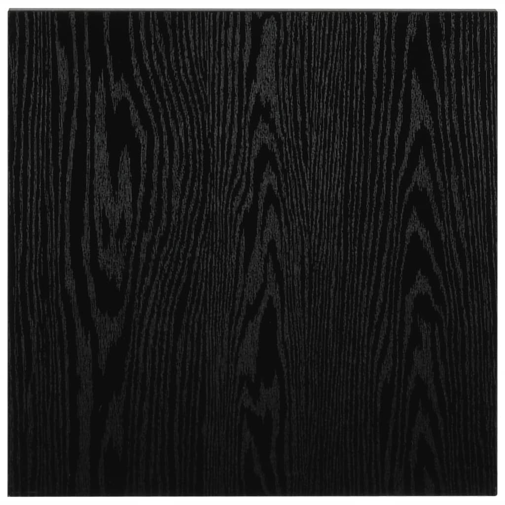 vidaXL Mobilier de baie, negru, 40 x 40 x 16,3 cm