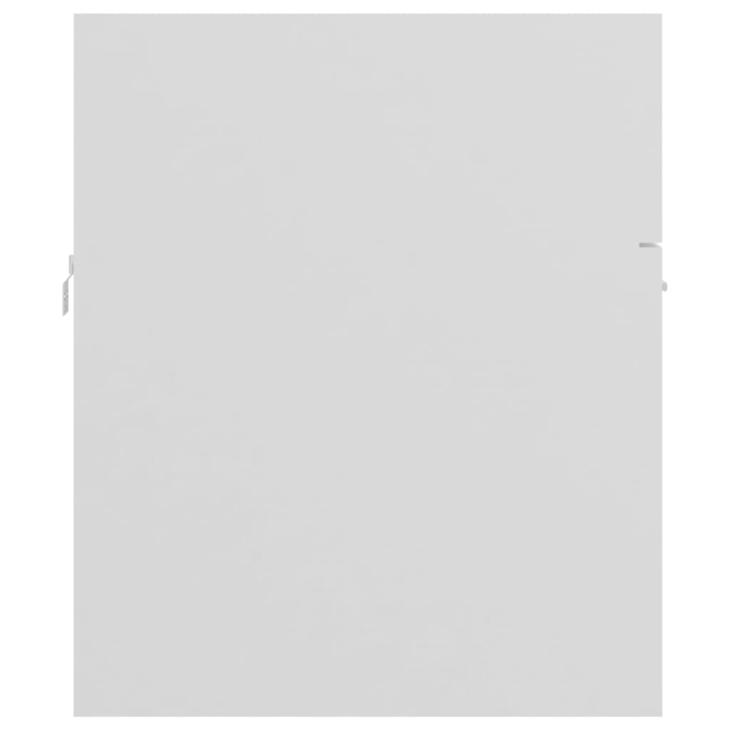 vidaXL Dulap de chiuvetă, alb, 80x38,5x46 cm, PAL