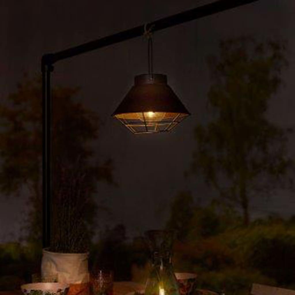 Luxform Lampă de grădină solară cu LED Detroit