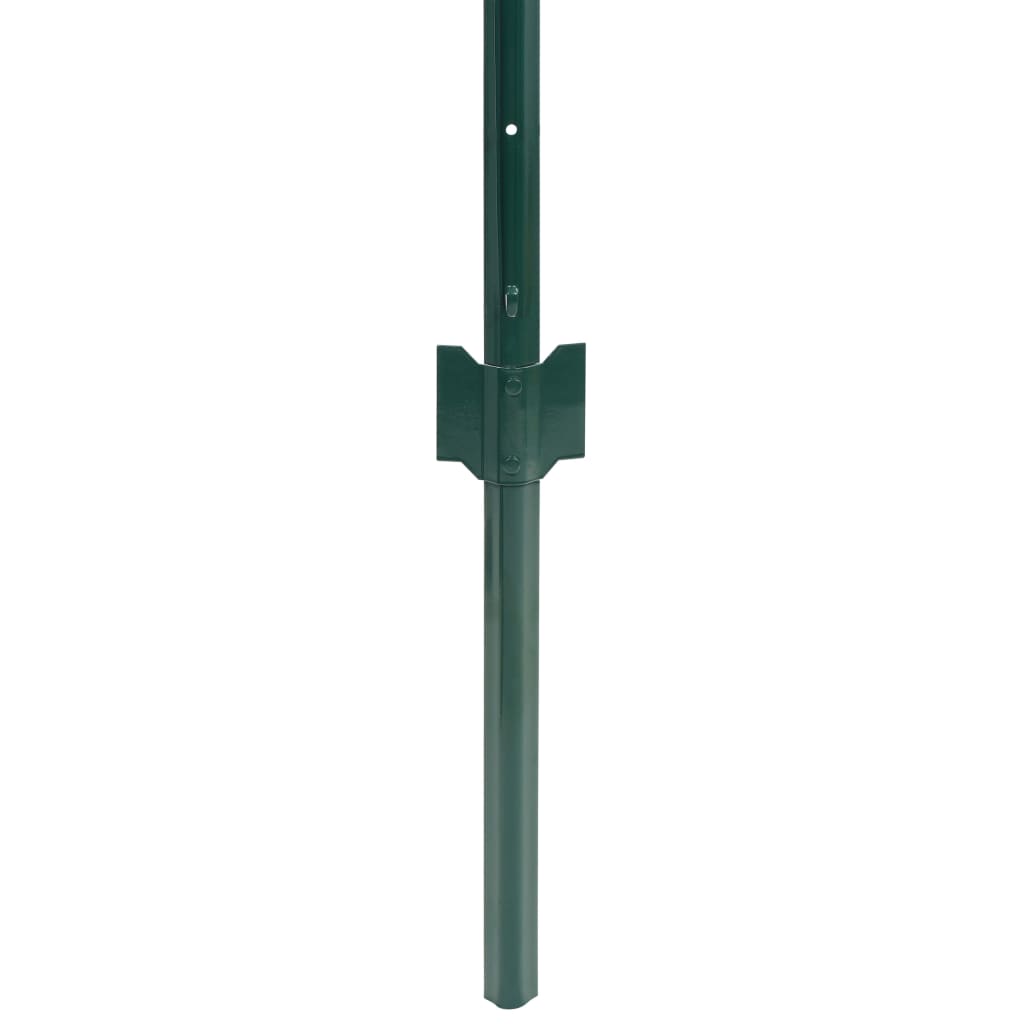 vidaXL Gard Euro, verde, 20 x 1 m, oțel