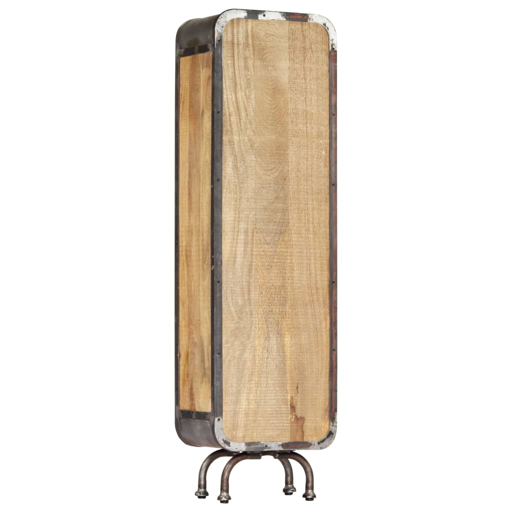 vidaXL Dulap înalt, 40x30x145 cm, lemn masiv de mango