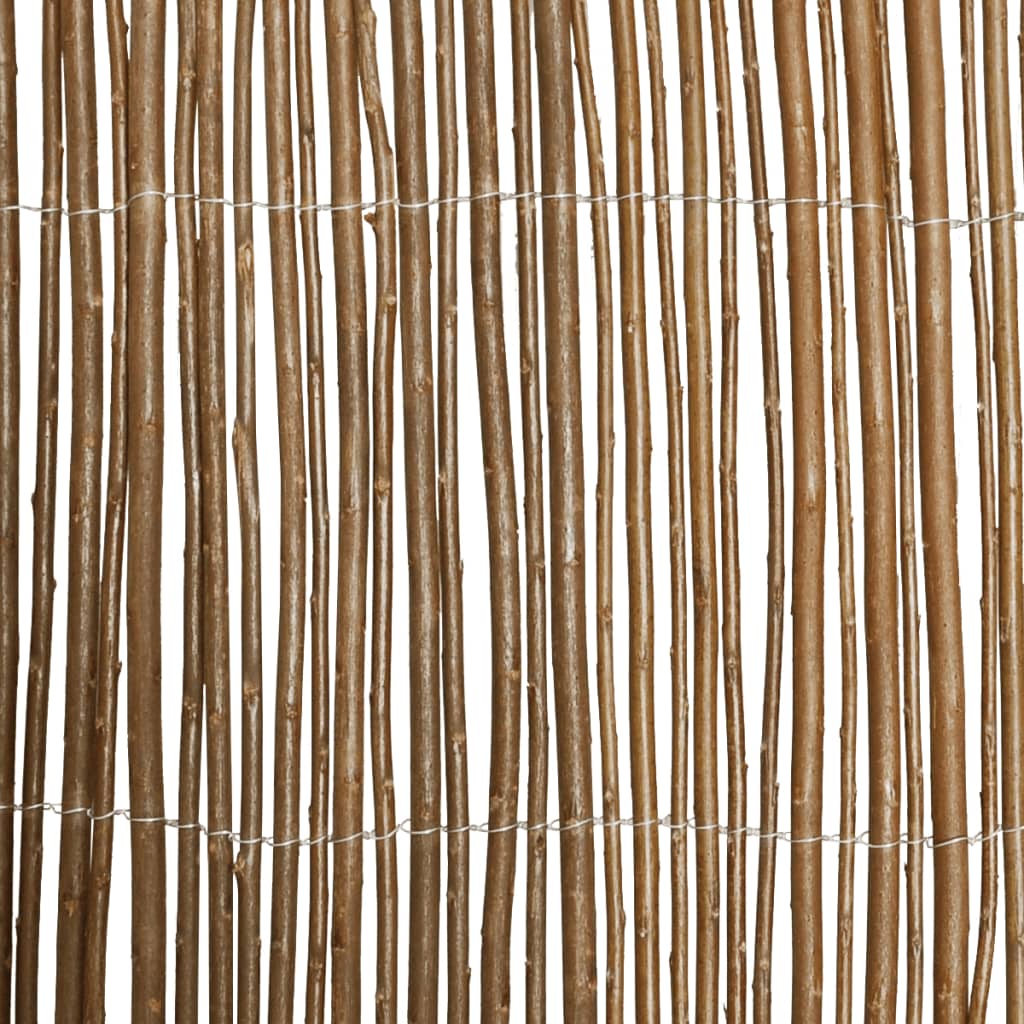 vidaXL Gard din salcie, 500 x 170 cm