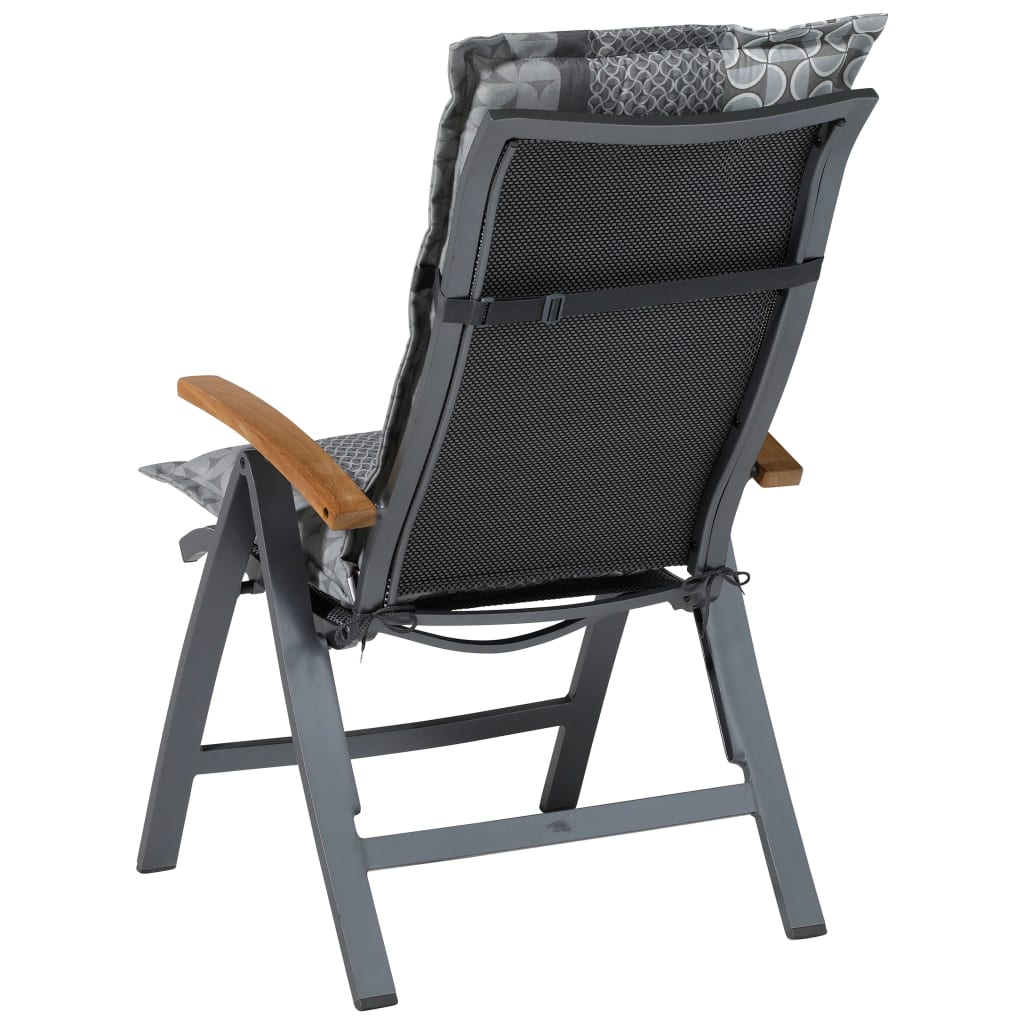 Madison Pernă pentru scaun cu spătar înalt „Pasa”, gri, 123x50 cm