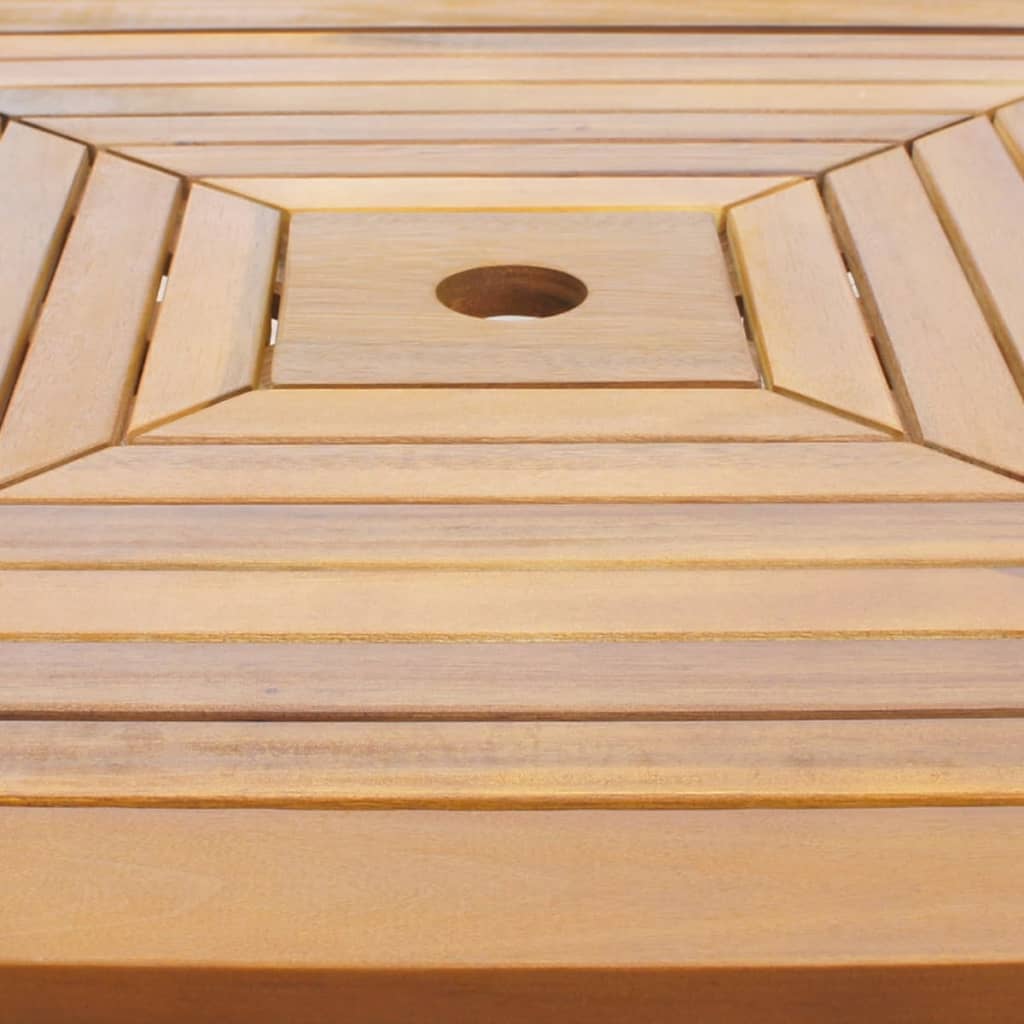 vidaXL Masă de bistro, 75 x 75 x 110 cm, lemn masiv de acacia