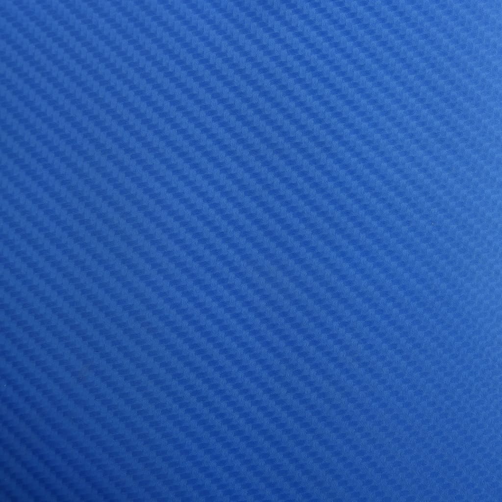 vidaXL Folii auto 4D, 2 buc., albastru, 100x150 cm