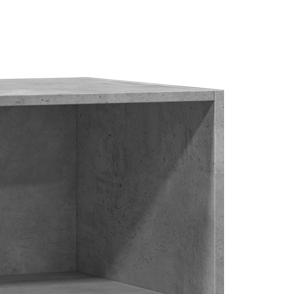 vidaXL Dulap, gri beton, 77x48x102 cm, lemn prelucrat