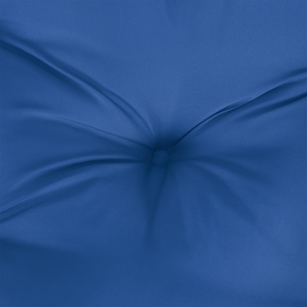 vidaXL Pernă pentru paleți, albastru regal, 70x70x12 cm, textil