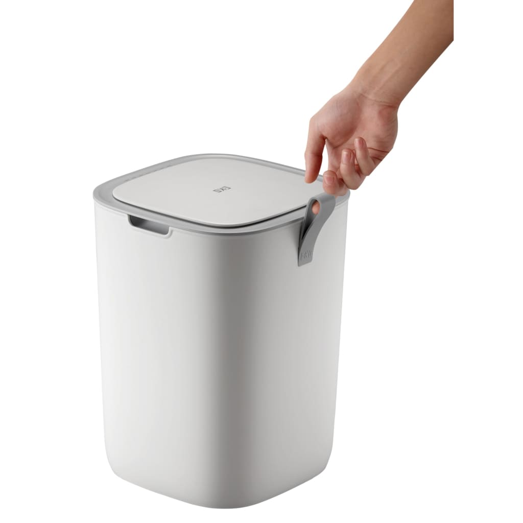 EKO Coș de gunoi cu senzor smart Morandi, alb, 12 L