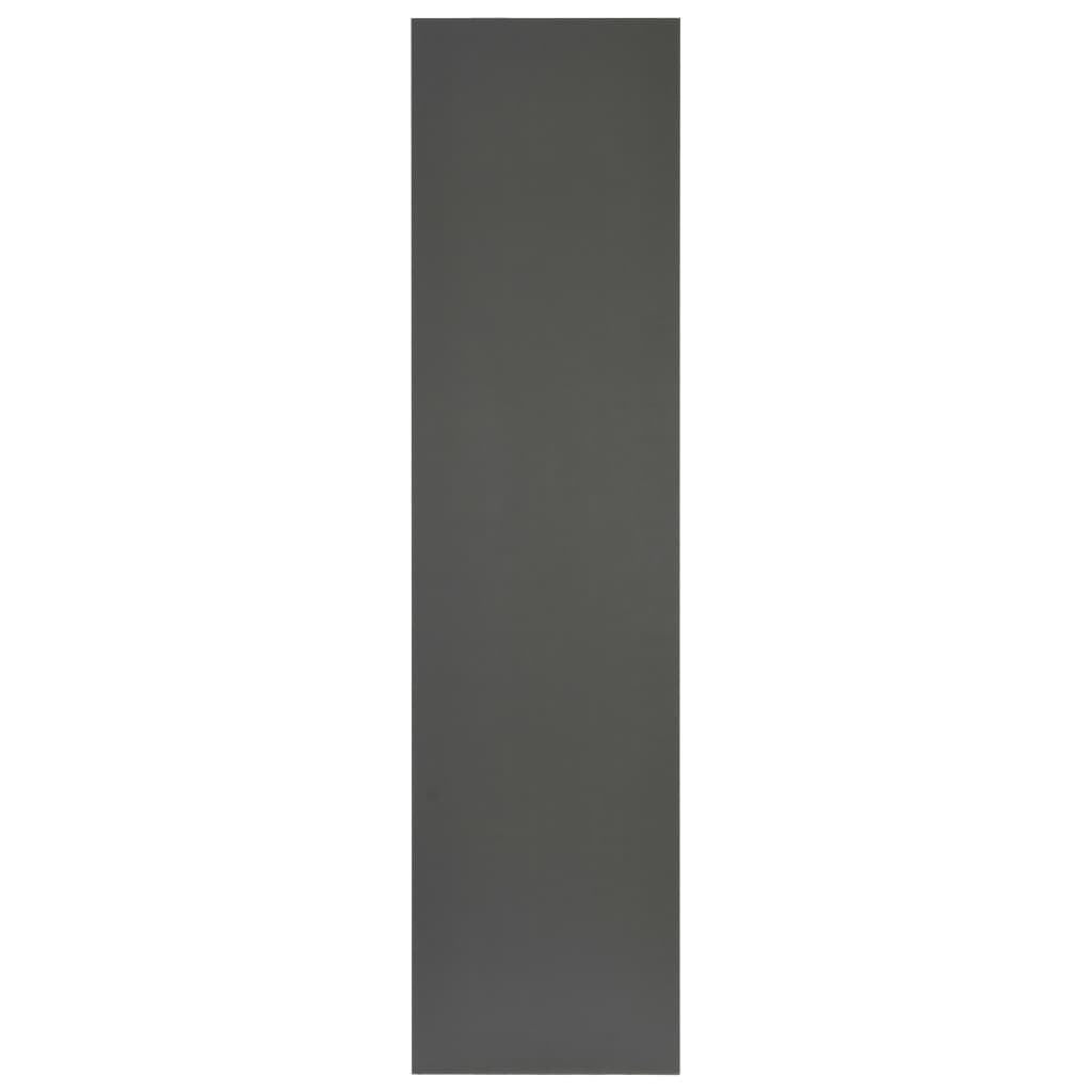 vidaXL Mobilier de baie, gri, 160 x 40 x 16,3 cm