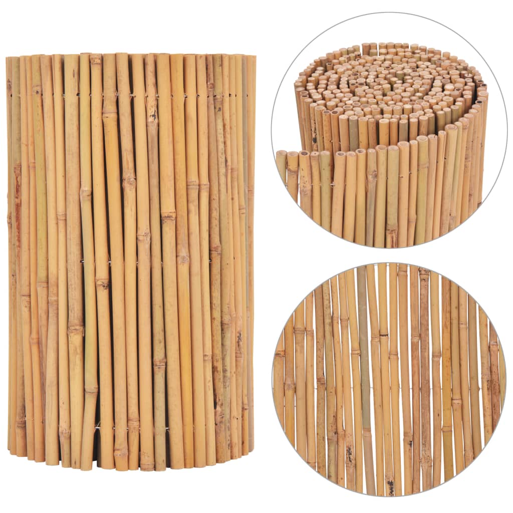vidaXL Gard din bambus, 500 x 50 cm