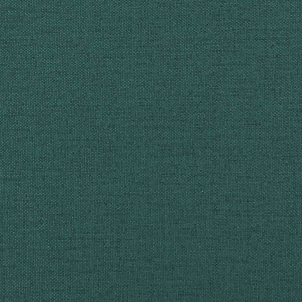 vidaXL Fotoliu cu ridicare, verde închis, material textil