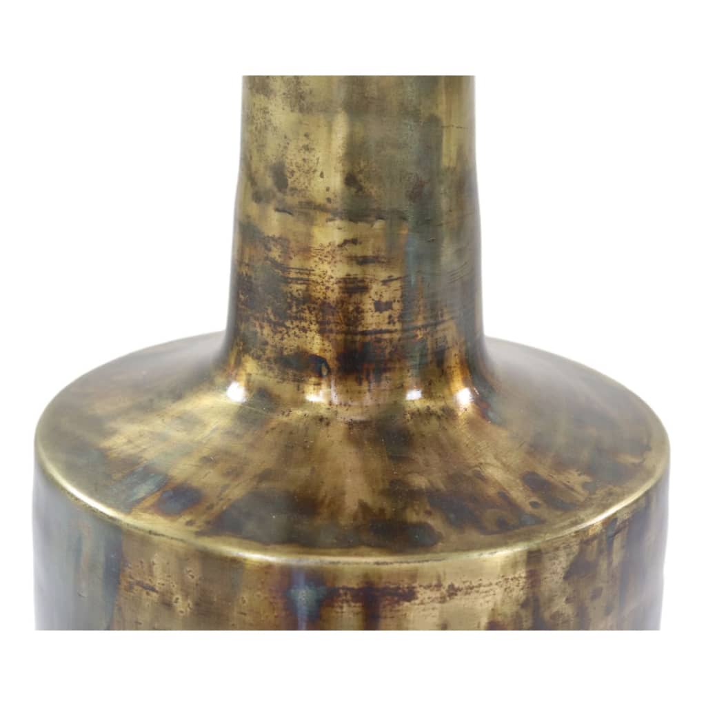 HSM Collection Vază "Bergamo" mediu, auriu, 20x65 cm