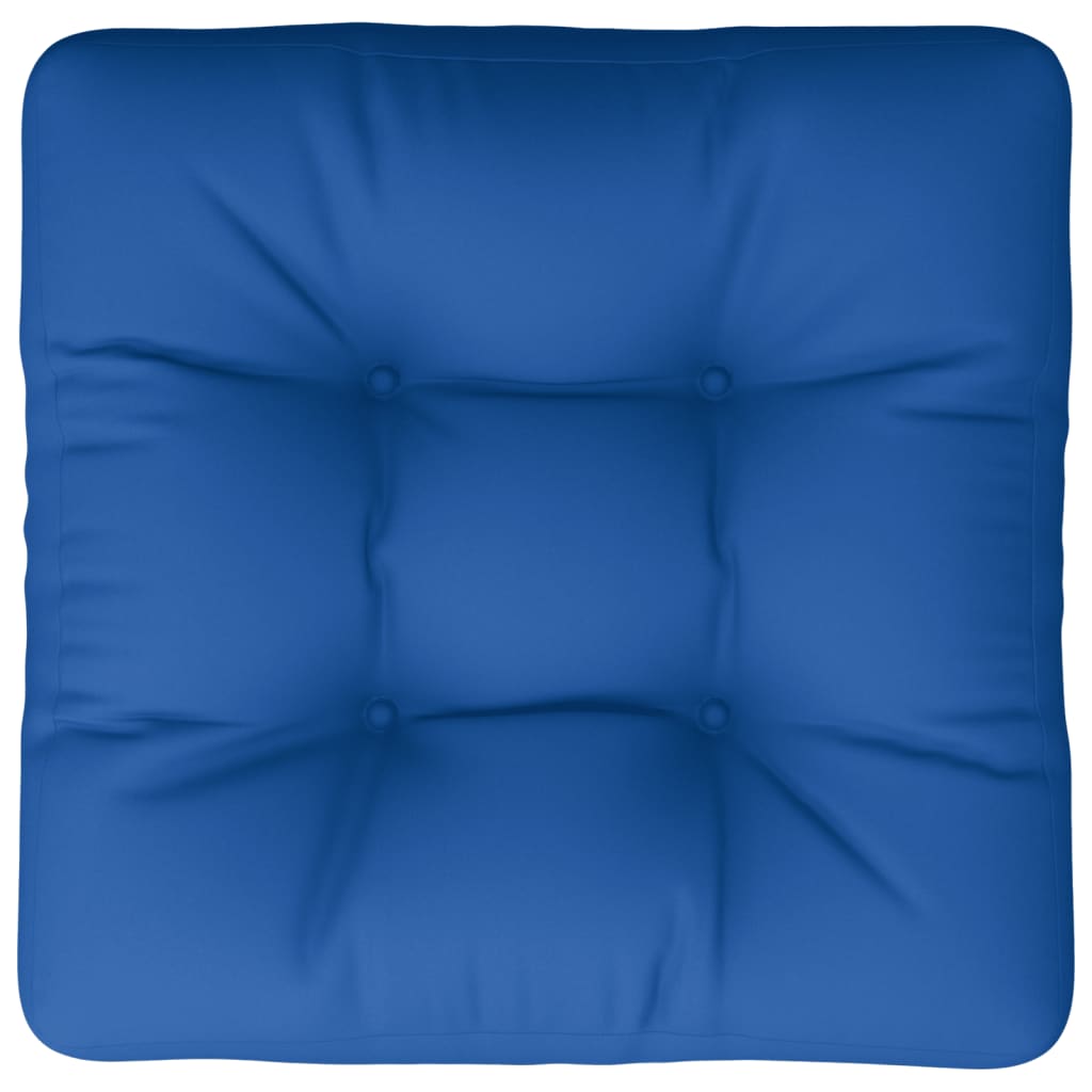 vidaXL Pernă de paleți, albastru regal, 50x58x10 cm, material textil
