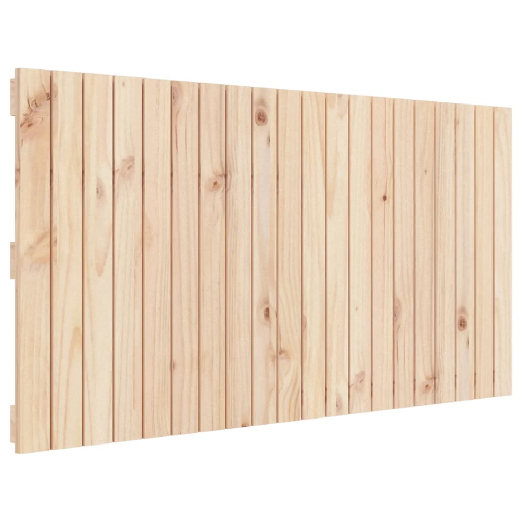 vidaXL Tăblie de pat pentru perete, 127,5x3x60 cm, lemn masiv de pin