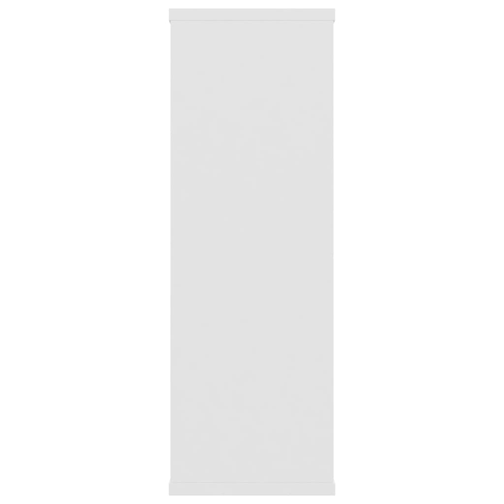 vidaXL Rafturi de perete, alb, 104x20x58,5 cm, PAL
