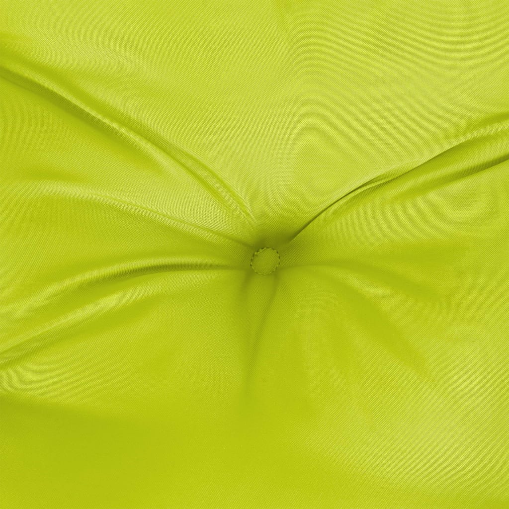 vidaXL Pernă bancă de grădină verde aprins, 100x50x7 cm, textil oxford