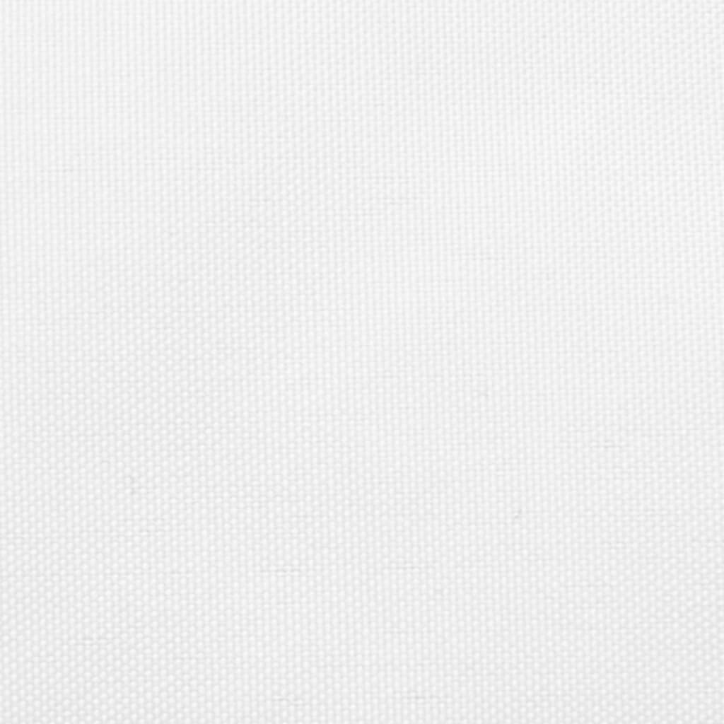 vidaXL Parasolar, alb, 6x6 m, țesătură oxford, pătrat