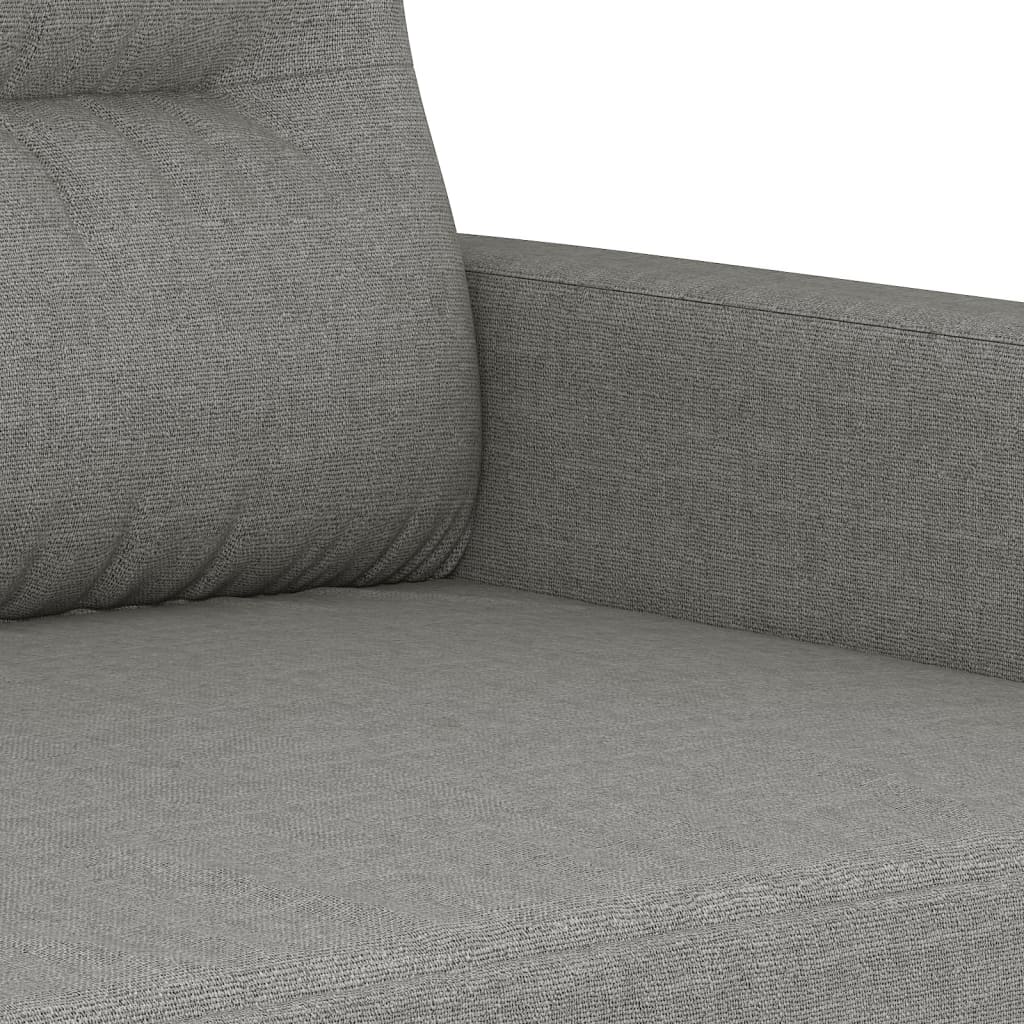 vidaXL Fotoliu canapea, gri închis, 60 cm, material textil