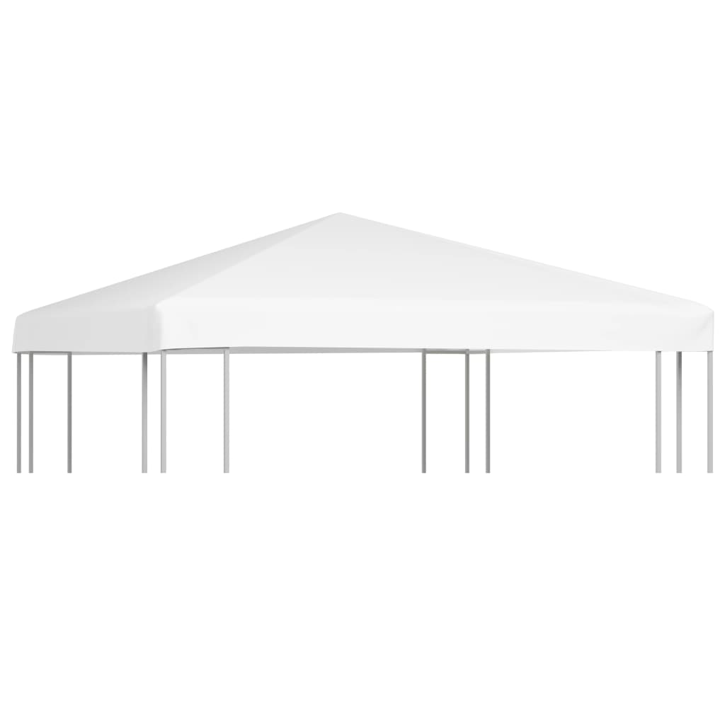vidaXL Acoperiș de pavilion, alb, 3 x 3 m, 270 g/m²