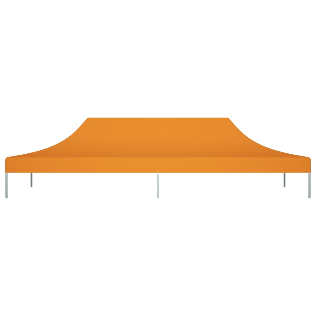 vidaXL Acoperiș pentru cort de petrecere, portocaliu, 6x3 m, 270 g/m²