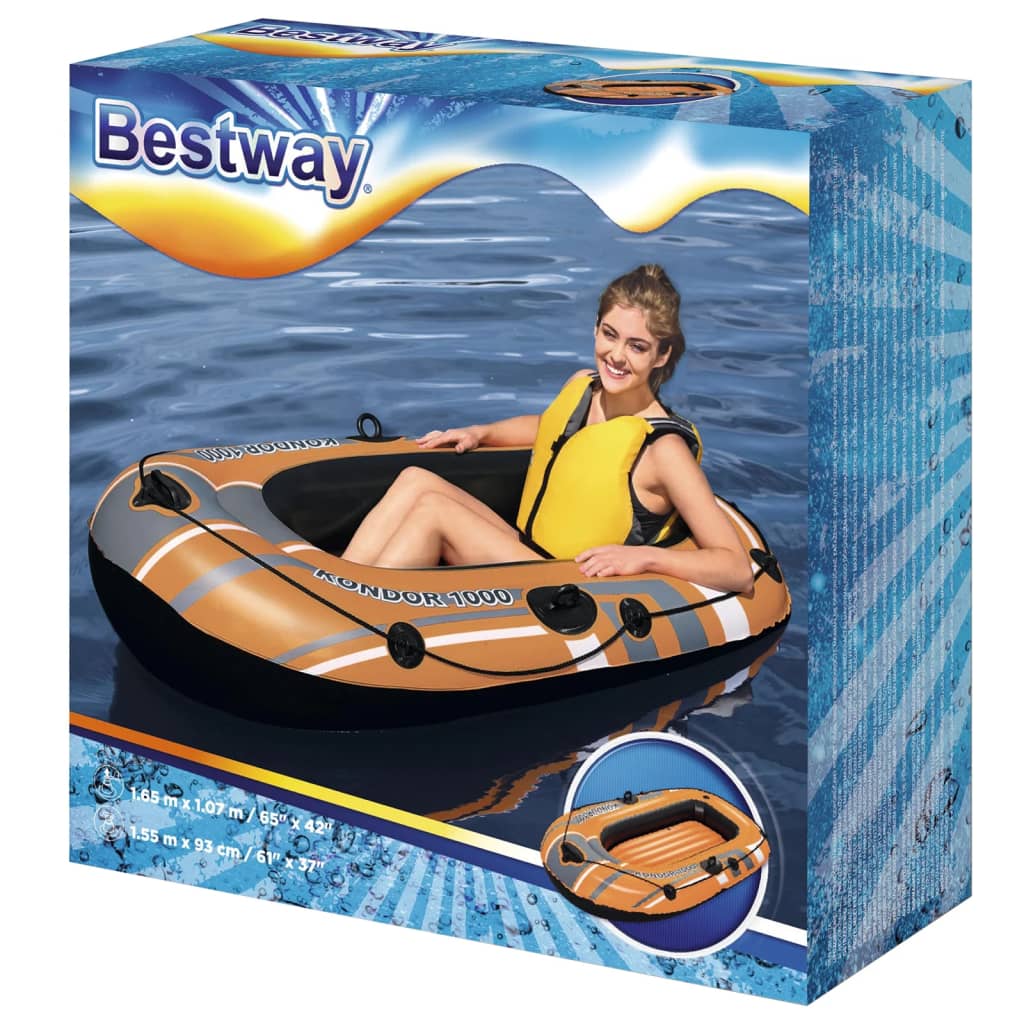 Bestway Barcă gonflabilă "Kondor 1000", 155x93 cm