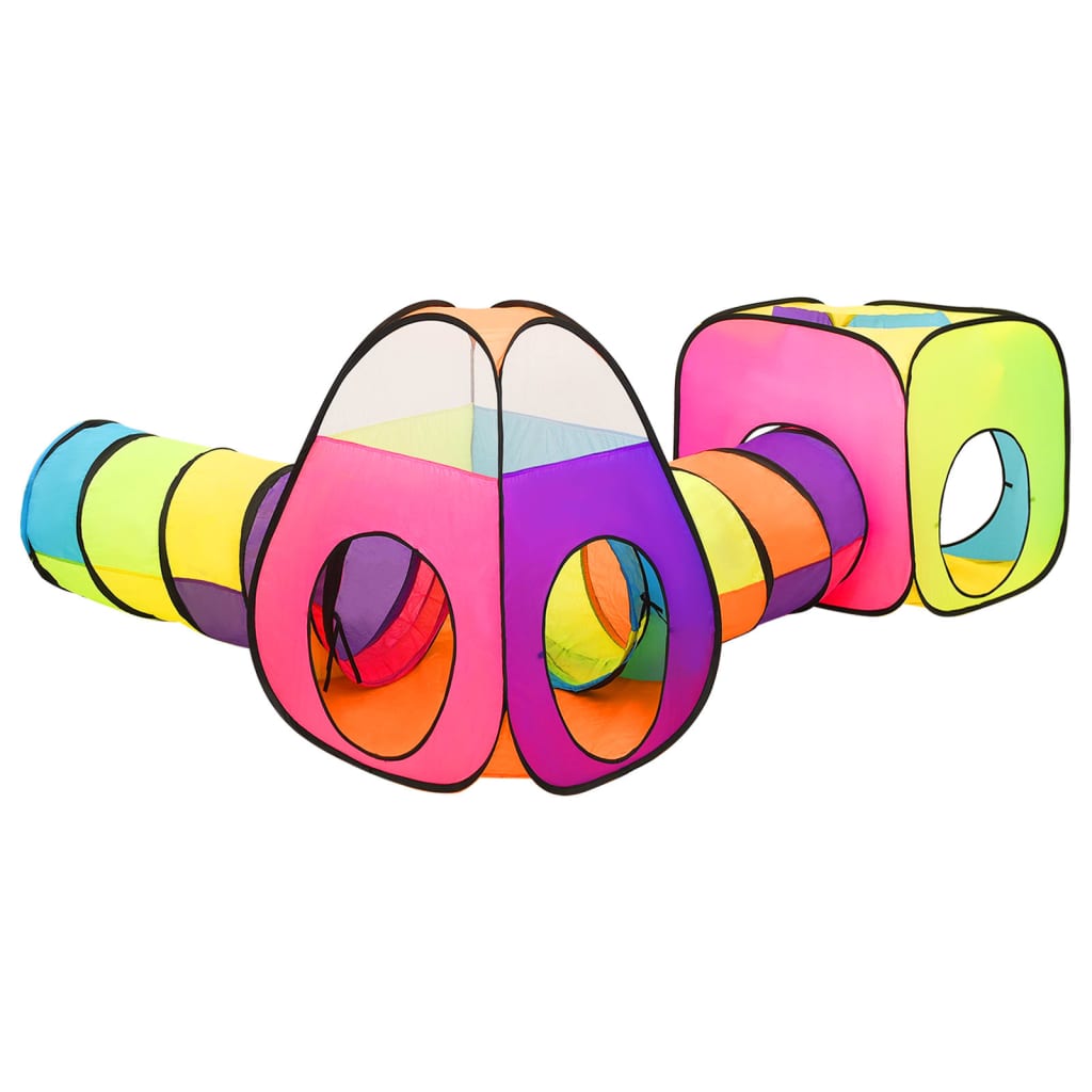 vidaXL Cort de joacă pentru copii, multicolor, 190x264x90 cm