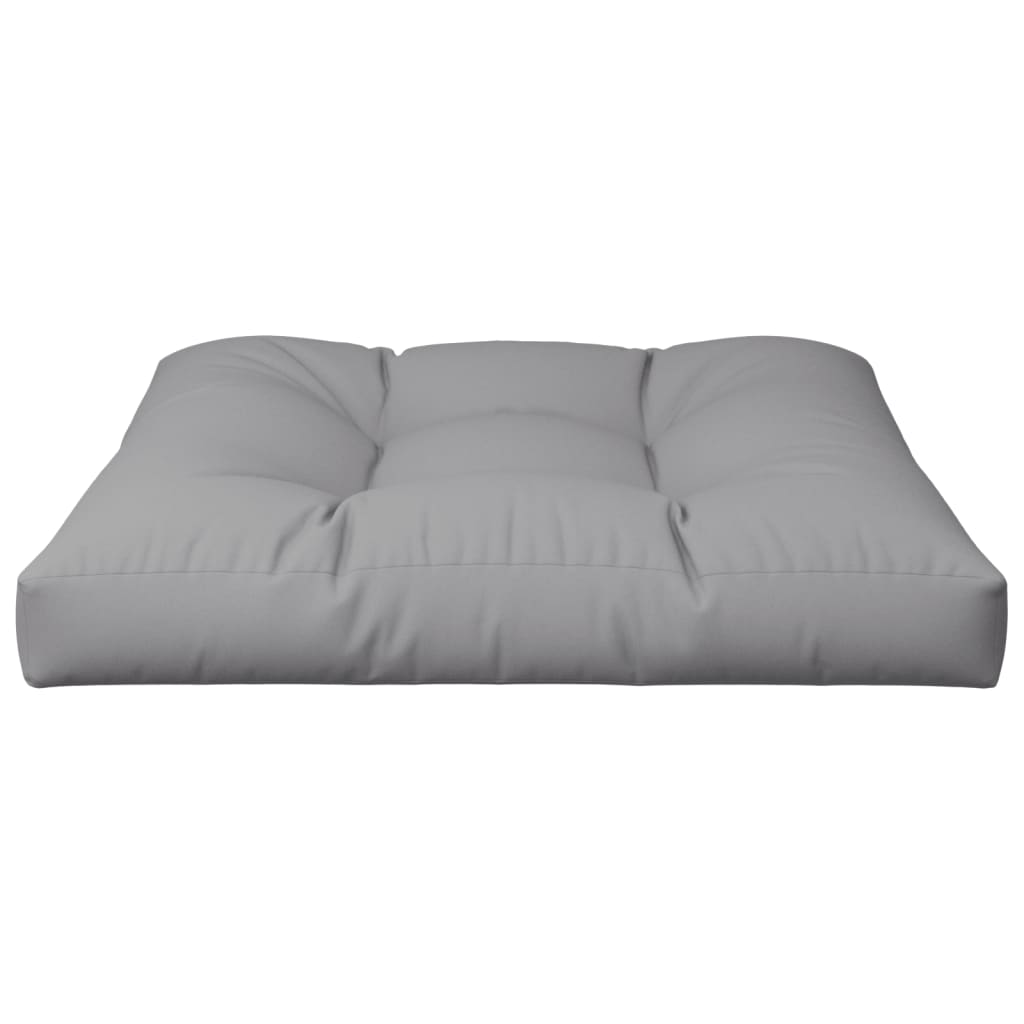 vidaXL Pernă canapea din paleți, gri, 70x70x12 cm