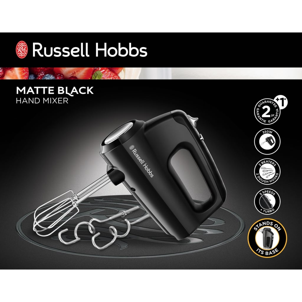 Russell Hobbs Mixer manual, negru mat