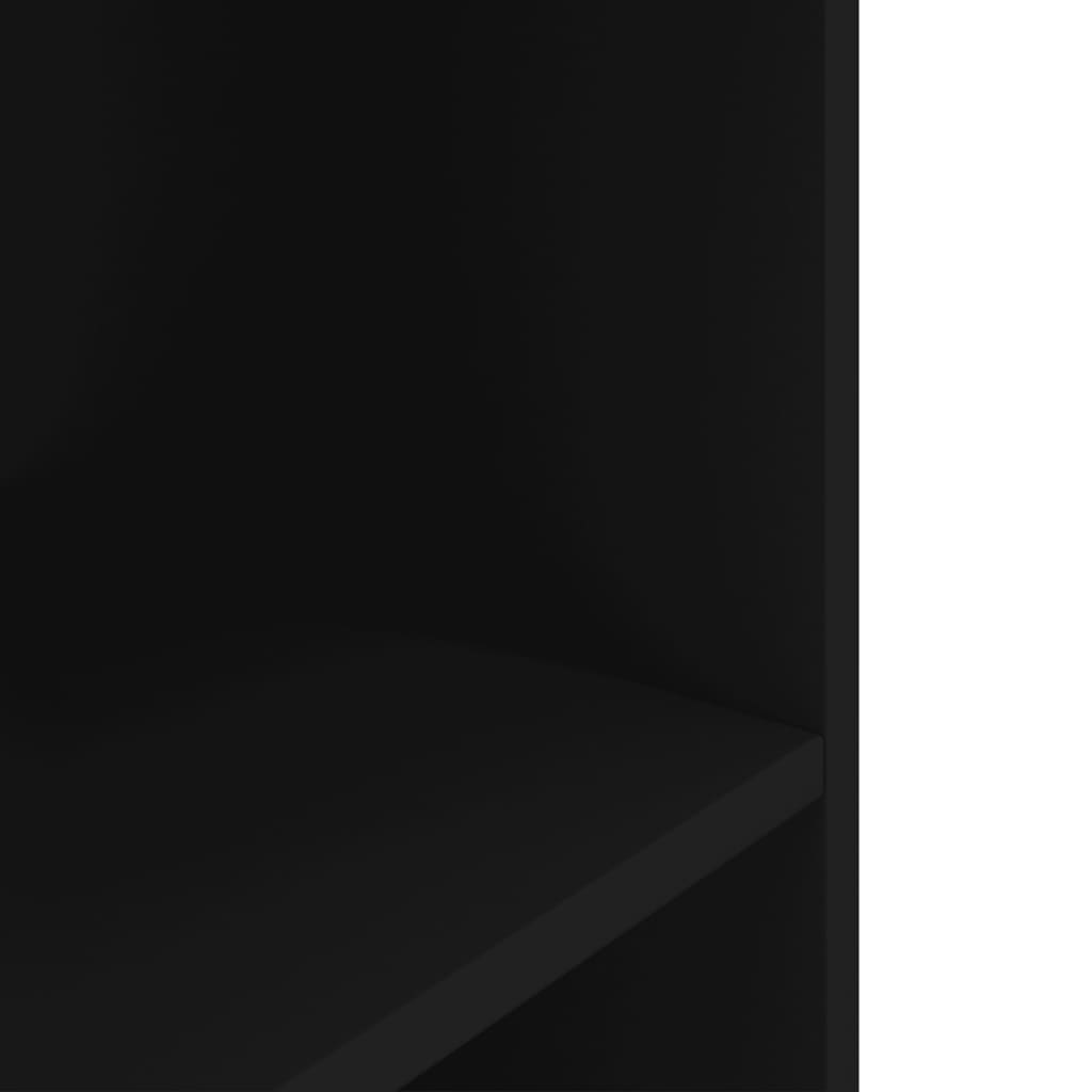vidaXL Suport pentru acvariu, negru, 60x30x60 cm, lemn prelucrat